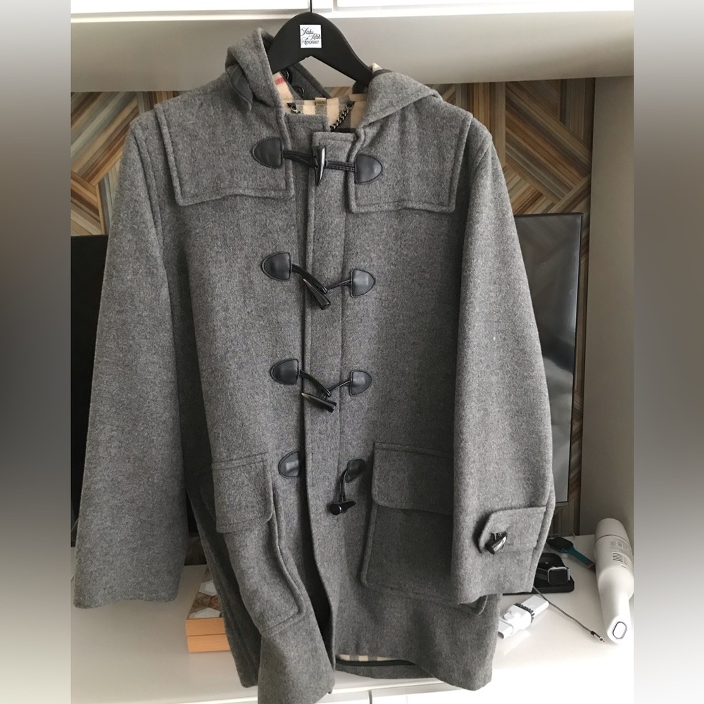 Burberry Women’s Wool Coat Grey